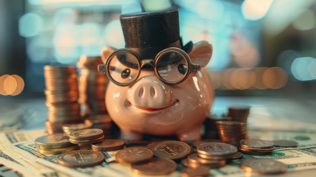 Piggy bank explaining Bonus Accumulation